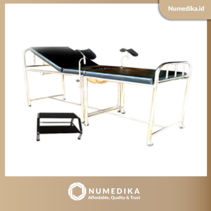 Verlos Bed  MIRAII Stainless Steel + Foot steep Stainless Steel